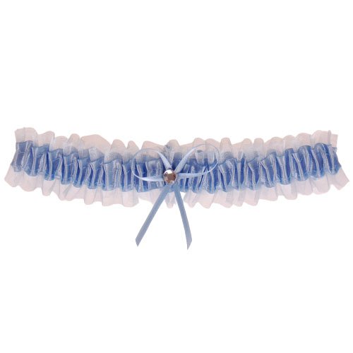 Kousenband blauw