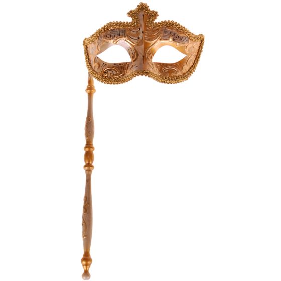 masker stok goud kopen? Bestel Venetiaans masker op goud A09089 online.