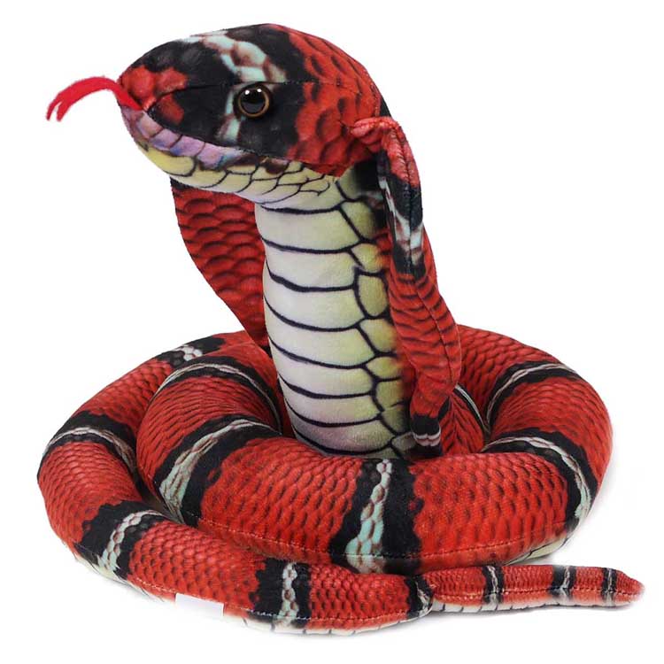 Cobra rood 120 cm