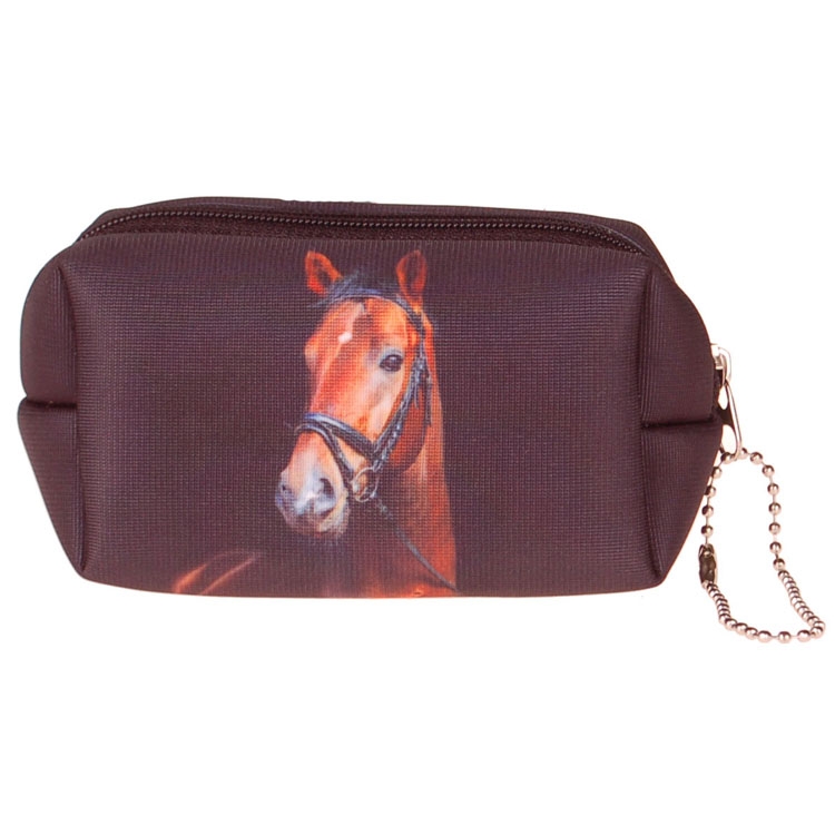 Kleine etui/klein toilettasje paard