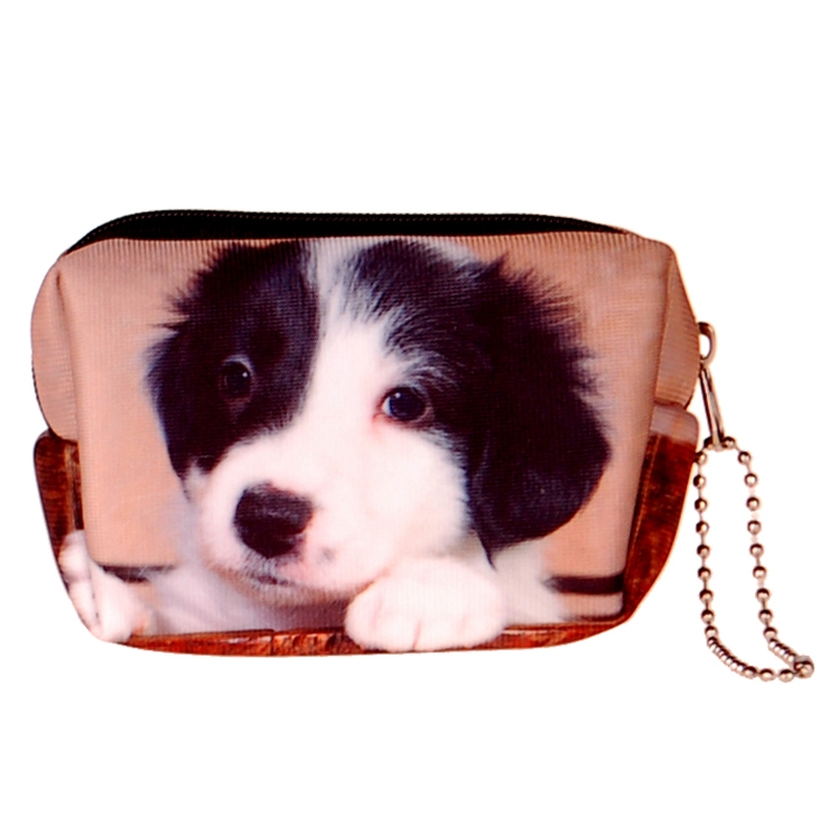 Kleine etui/klein toilettasje Border Collie