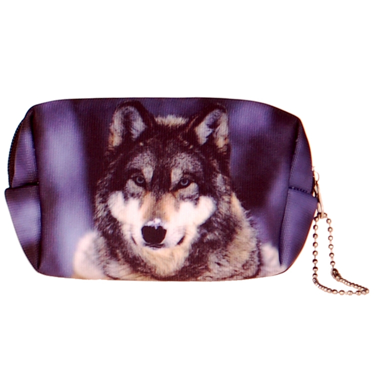 Kleine etui/klein toilettasje wolf