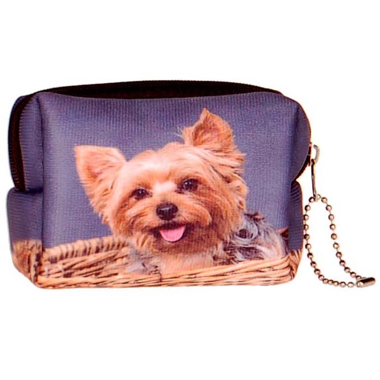 Kleine etui/klein toilettasje Yorkshire Terrier