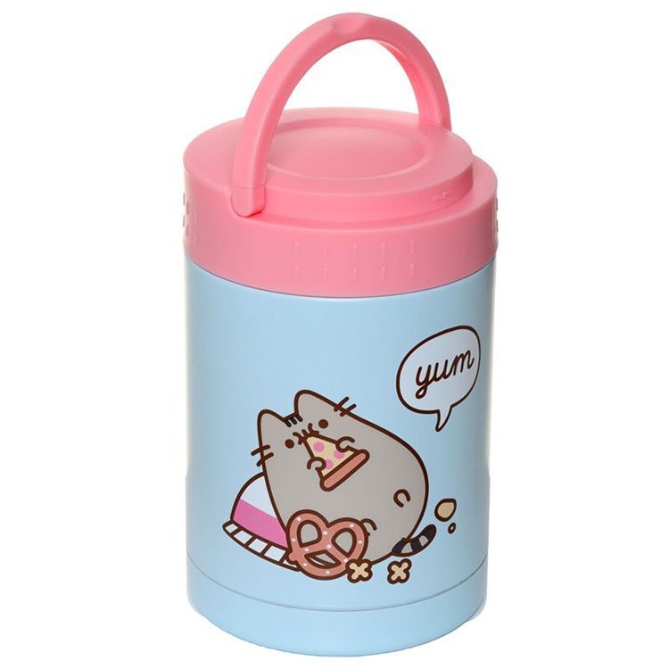 Pusheen - Foodie Kat - Herbruikbare RVS Warm & Koud Thermospot - 500ml