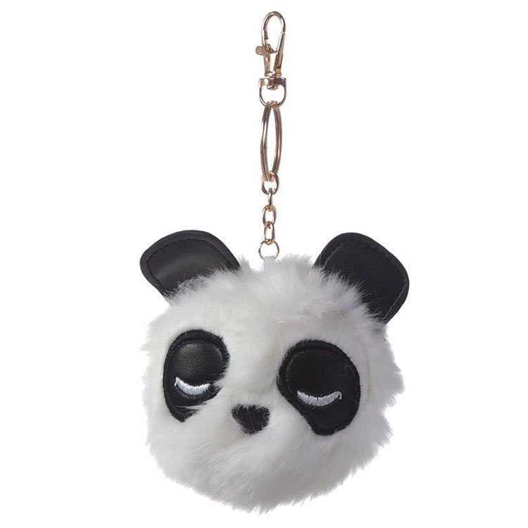 Sleutelhanger pluche pompom Pandarma Panda