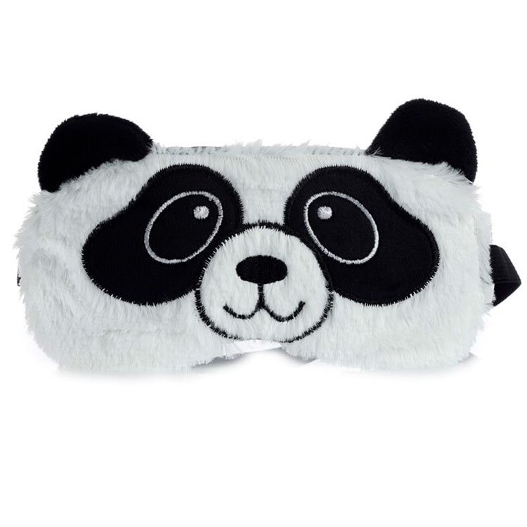 Panda slaapmasker pluche
