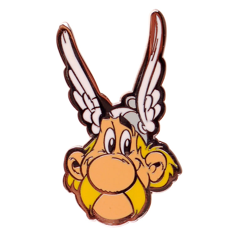 Badge Asterix & Obelix Emaille - Asterix - 4,5x2,5cm