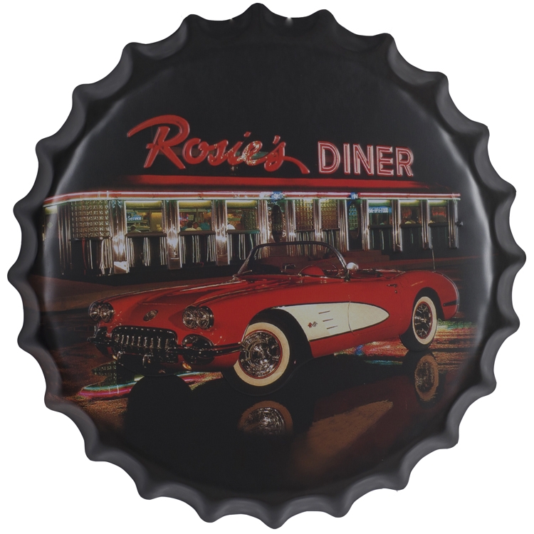 Bierdop/kroonkurk "Rosies Diner"