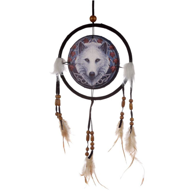 Dromenvanger Lisa Parker Witte Wolf - 16cm