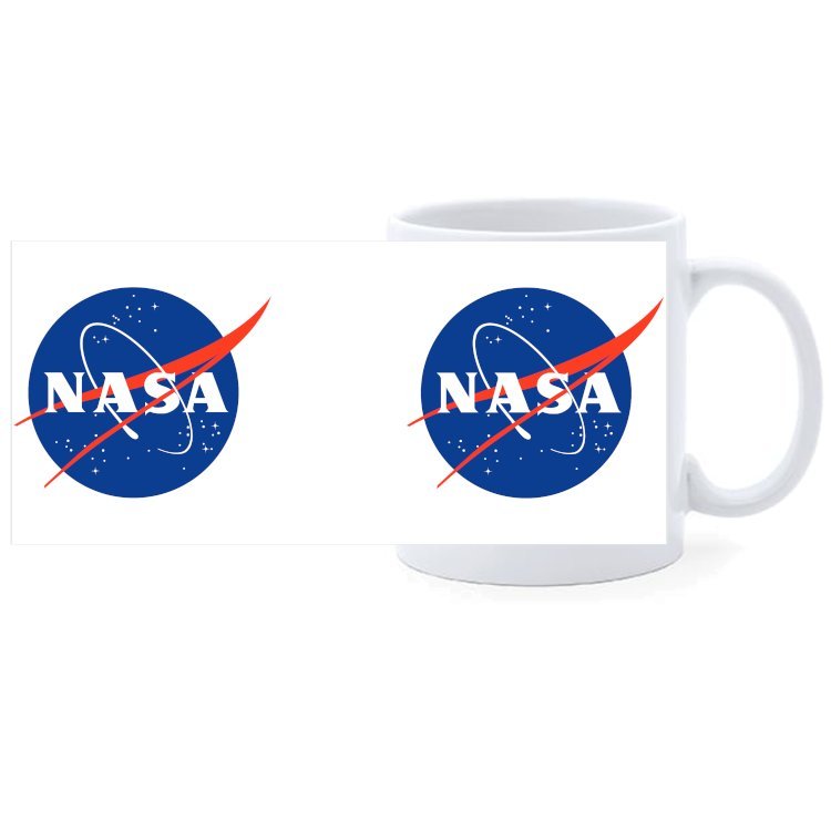 Beker - Logo NASA - 1 stuk
